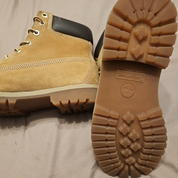 Timberland 6M 12909 Premium Internal Wedge Wheat Boots - Picture 15 of 16